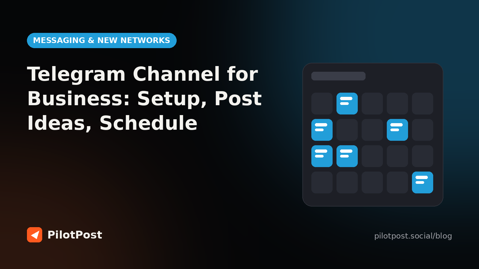 Telegram Channel for Business: Setup, Post Ideas, Schedule